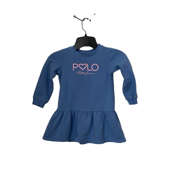 Ralph Lauren Girl’s Polo fleece dress - Picture 1 of 3